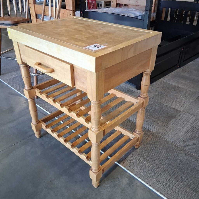 Butcher Block Kitchen Island