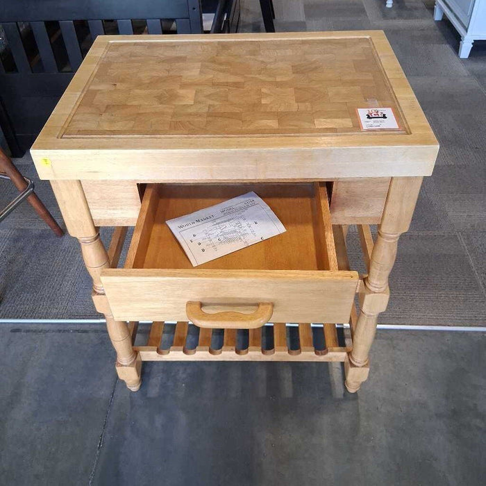 Butcher Block Kitchen Island