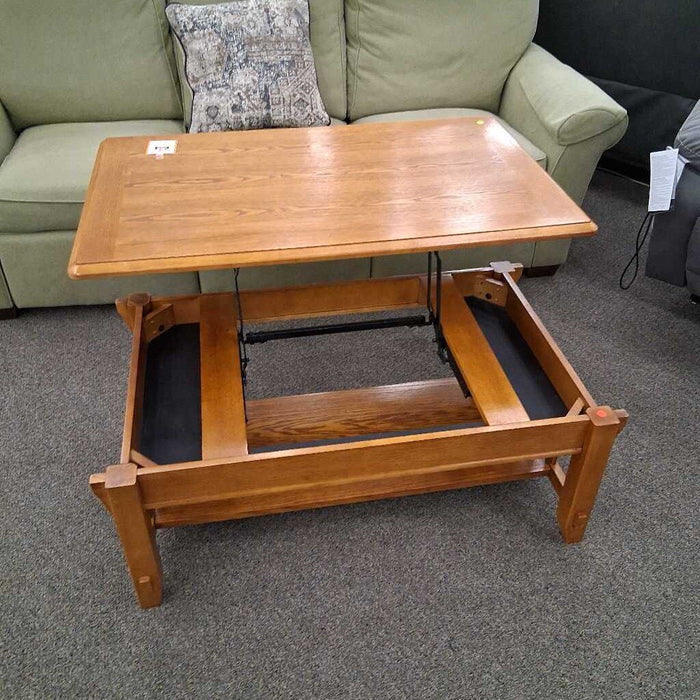 Mission Oak Lift-top Coffee Table