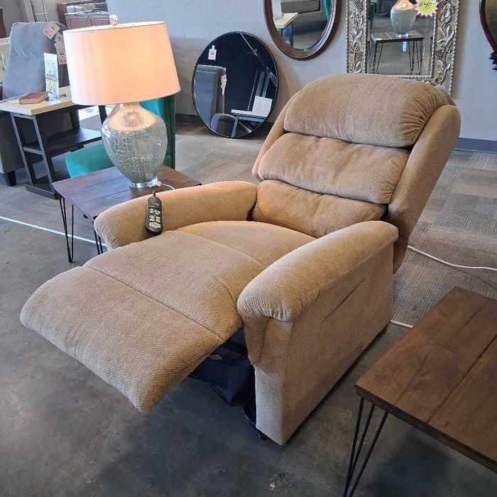 Wheat Fabric Lift Chair
