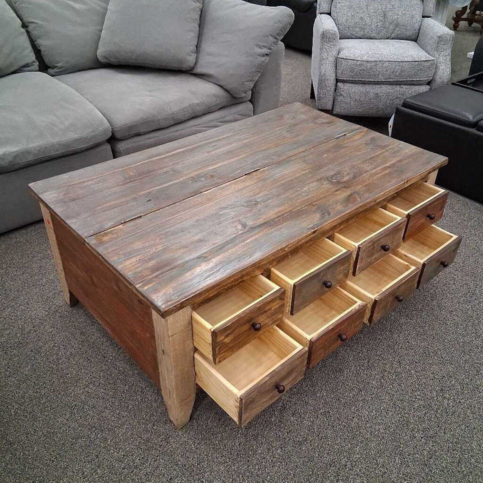Rustic Coffee Table w/ Storage