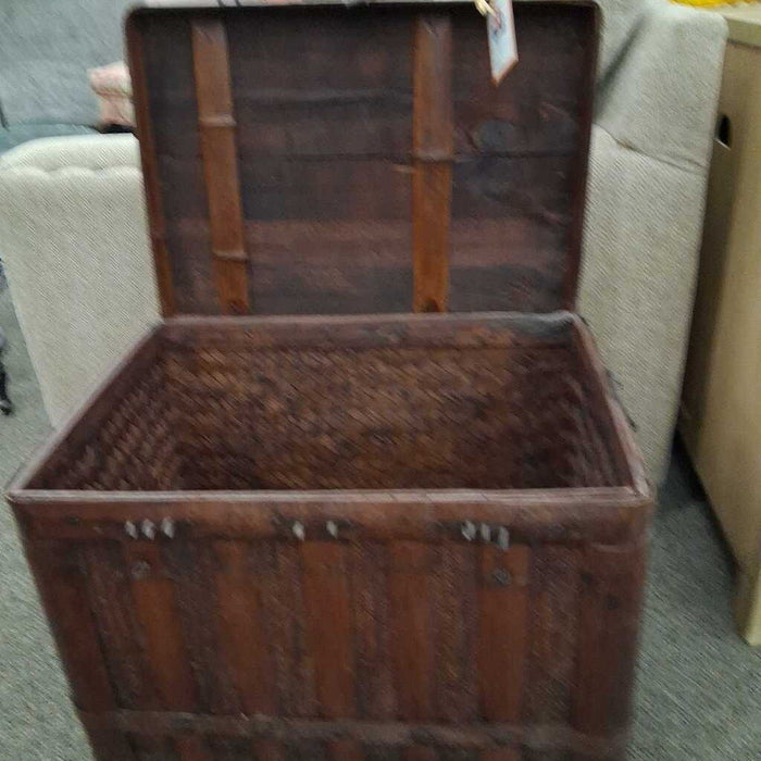 Vintage Woven Chest