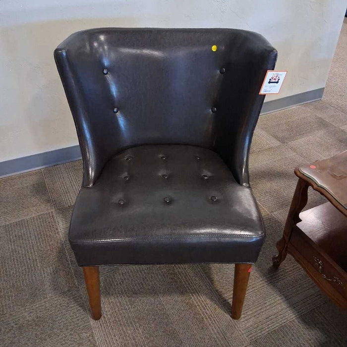 Brown Wingback Chair