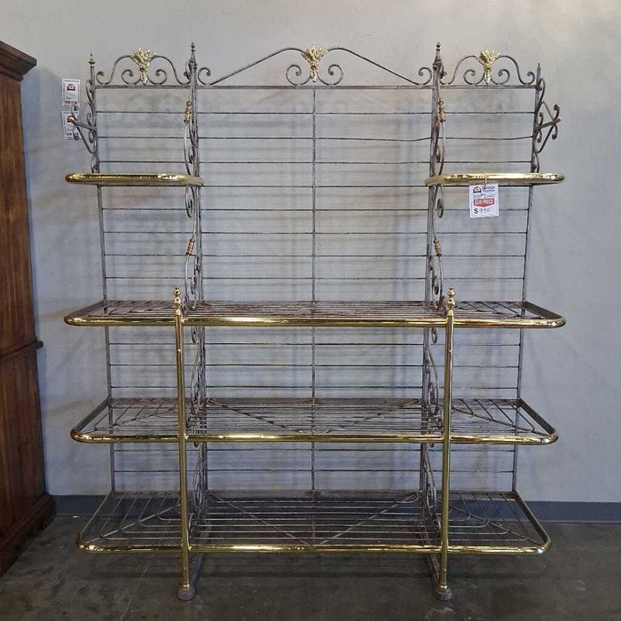 Antique Grand Bakers Rack
