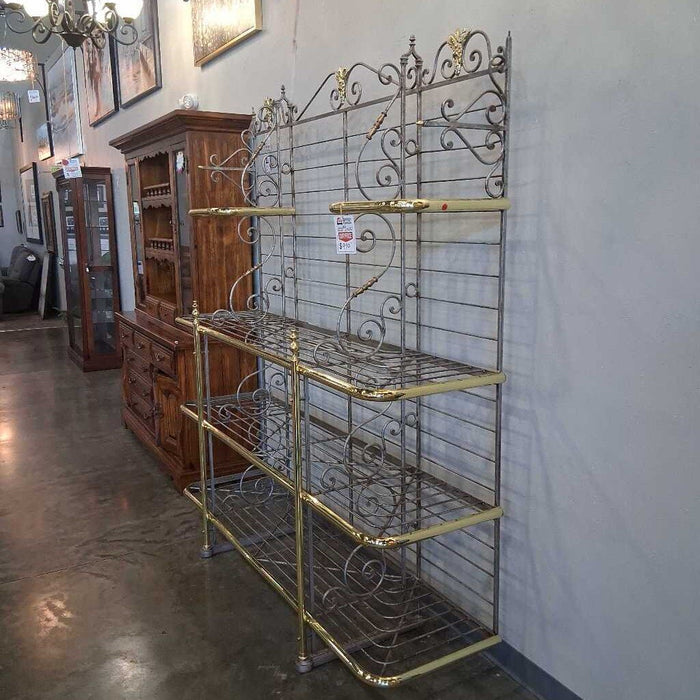 Antique Grand Bakers Rack