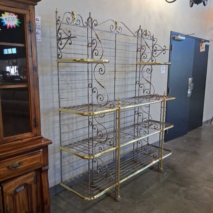 Antique Grand Bakers Rack
