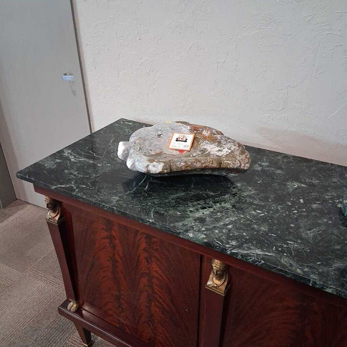 Jasper Stone Leaf Decor