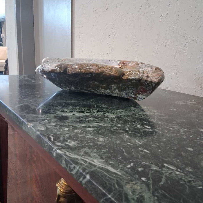 Jasper Stone Leaf Decor