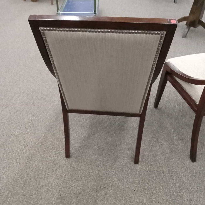 Pair of Beige Fabric Chairs