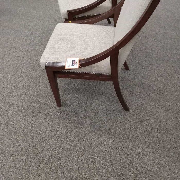 Pair of Beige Fabric Chairs
