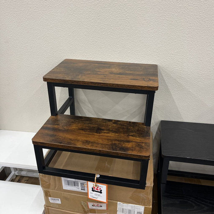 Brown 300lb. Double Step Stool