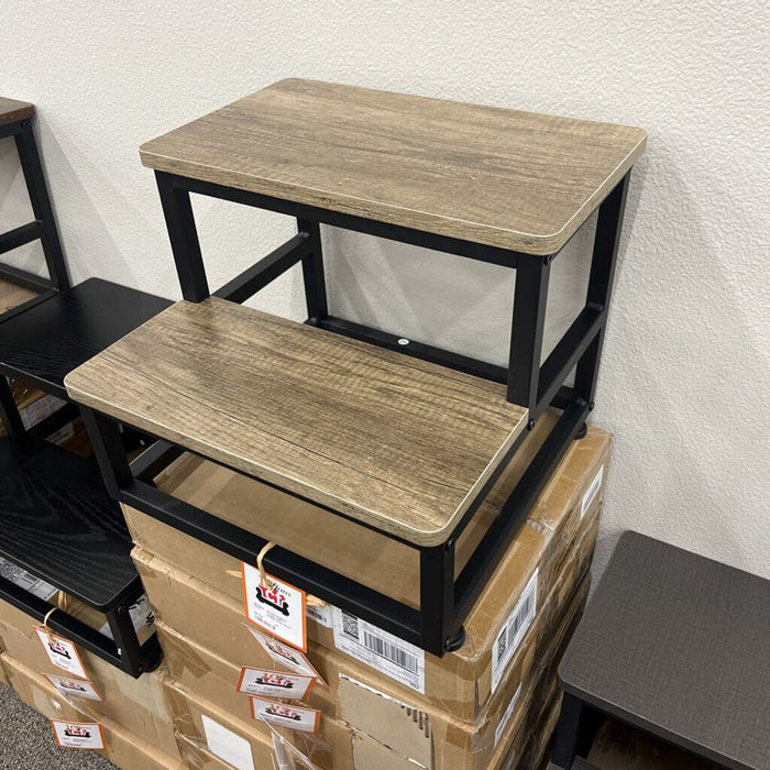 Taupe 300lb. Double Step Stool