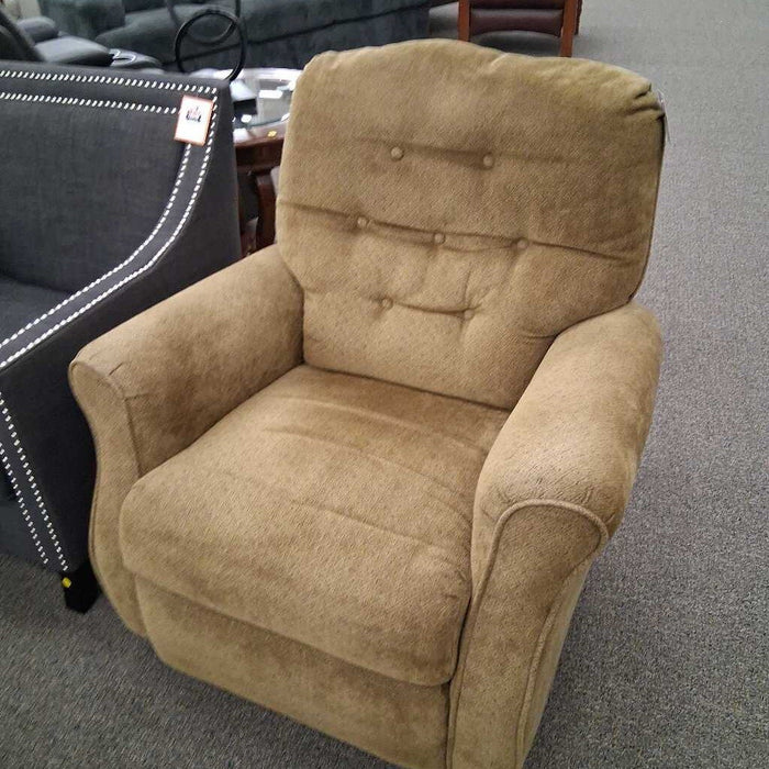 Tan Rocking Recliner