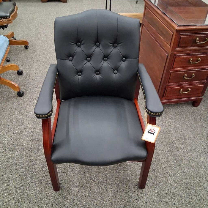 Black & Cherry Office Chair