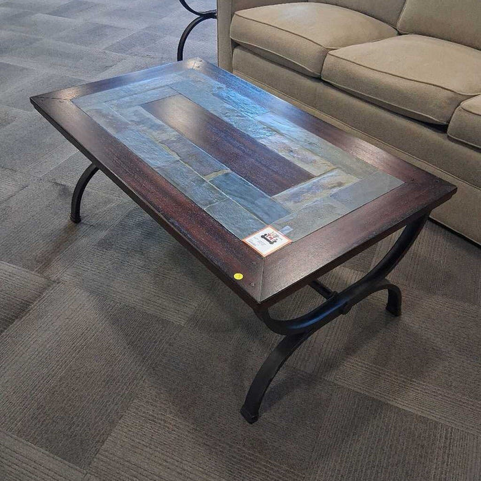 Slate Accent Coffee Table