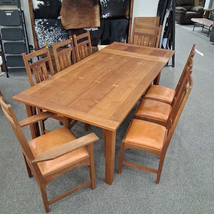 "Harvey Ellis" Table w/ 8 Chairs