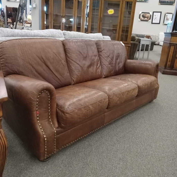 Crocodile Leather Sofa