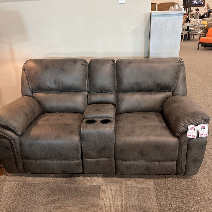 H 8517Gry-2PW Power Loveseat Grey