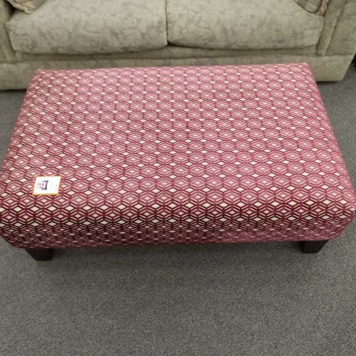Diamond Pattern Ottoman