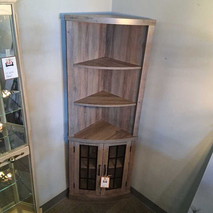Corner Shelf w/ Cabinet
