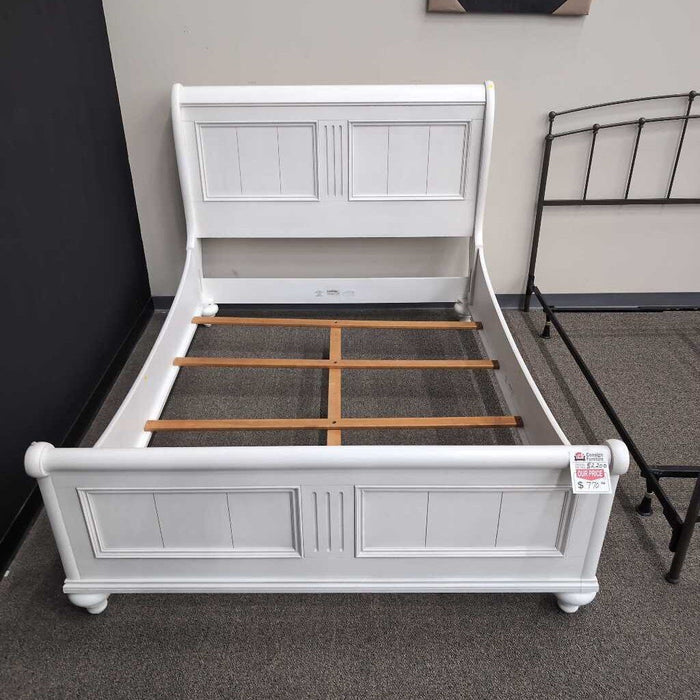 White Queen Bed