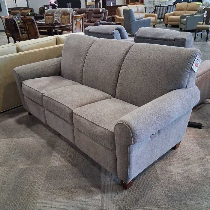 Gray Power Reclining Sofa