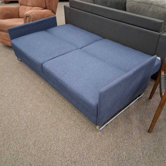Blue Fabric Futon