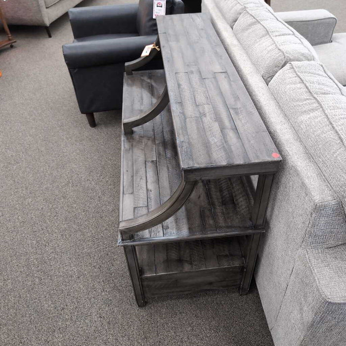 Gray T.V. Console