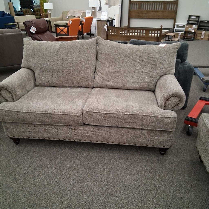 Beige Loveseat