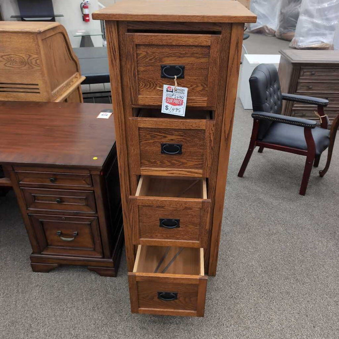 Cherry 4Dwr File Cabinet