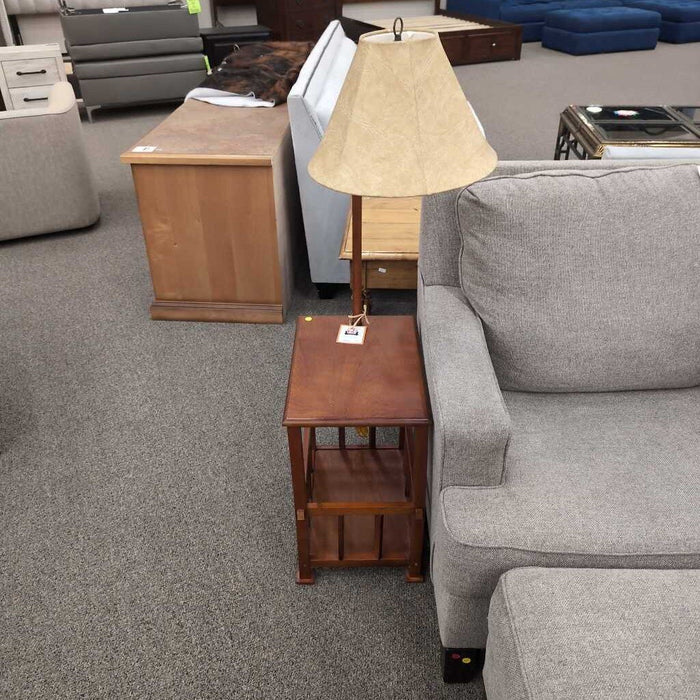 Floor Lamp End Table
