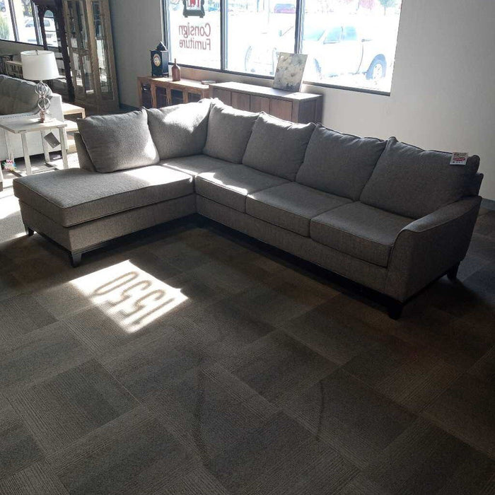 2pc. Gray Fabric Chofa