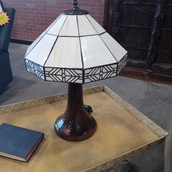 Hammered Copper Lamp