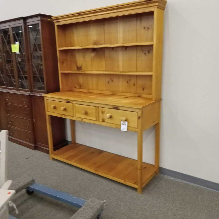 Vintage Pine 2pc. Hutch