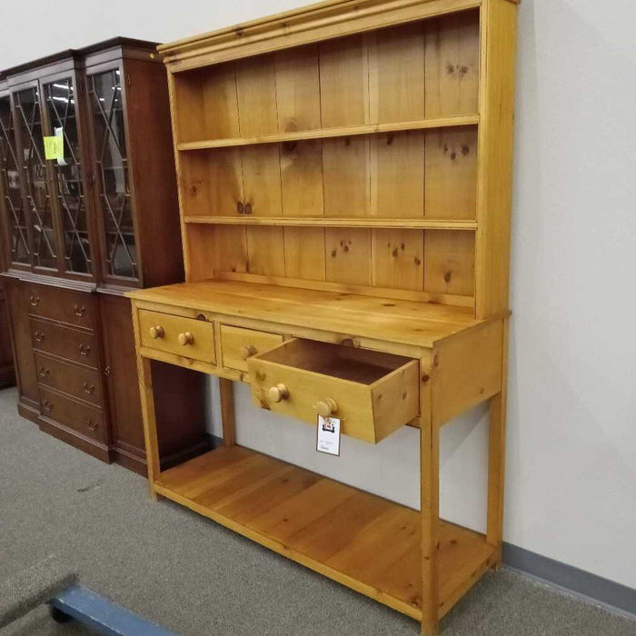 Vintage Pine 2pc. Hutch