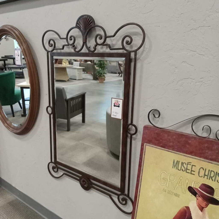 Iron Frame Mirror