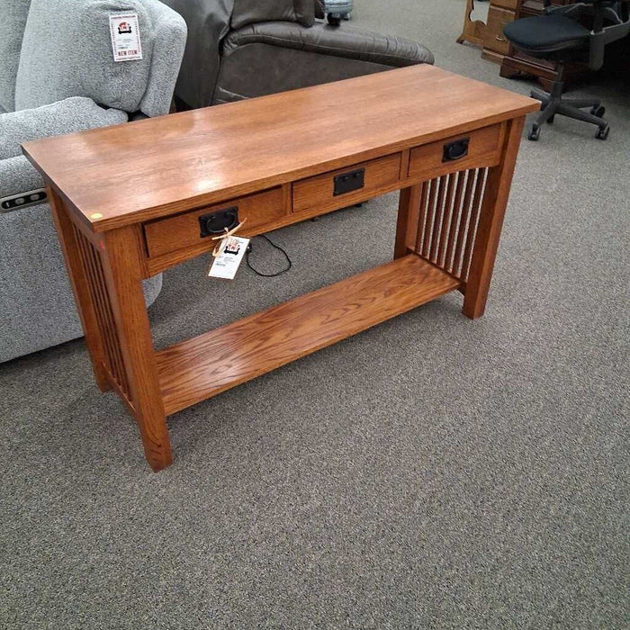 Mission Style Sofa Table