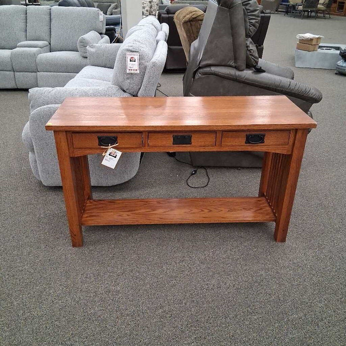 Mission Style Sofa Table