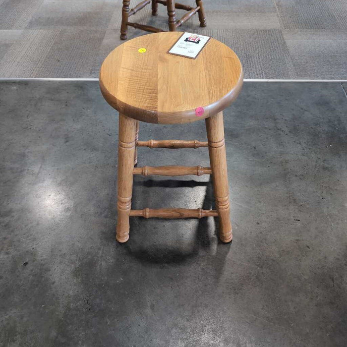 Small Oak Barstool
