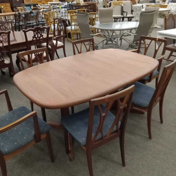 GPlan MCM Teak Tbl w/ 6 Chairs