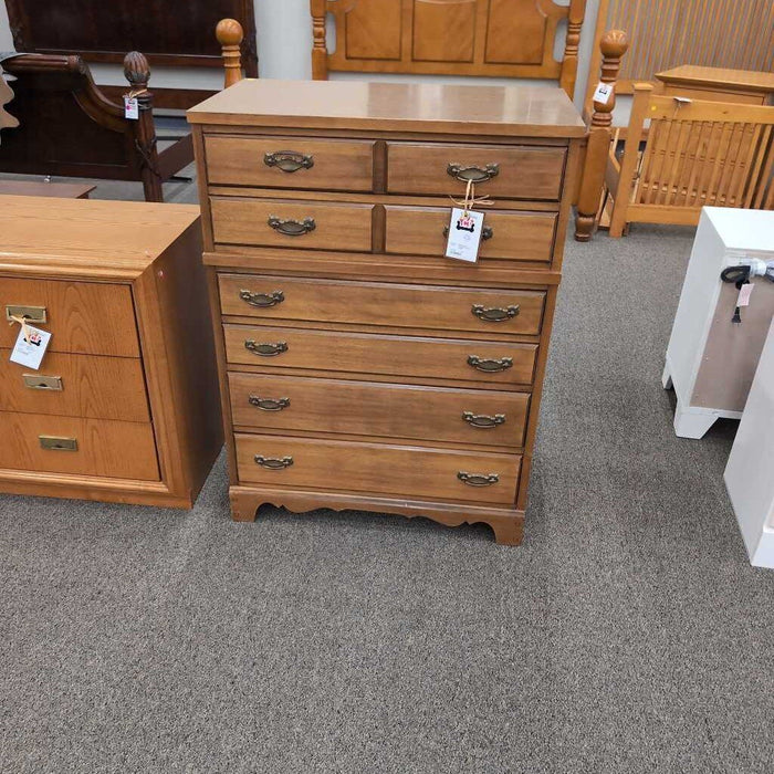 Vintage 6 Drawer Tallboy