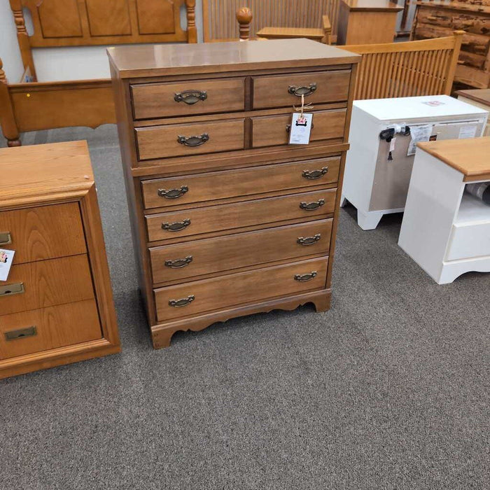 Vintage 6 Drawer Tallboy