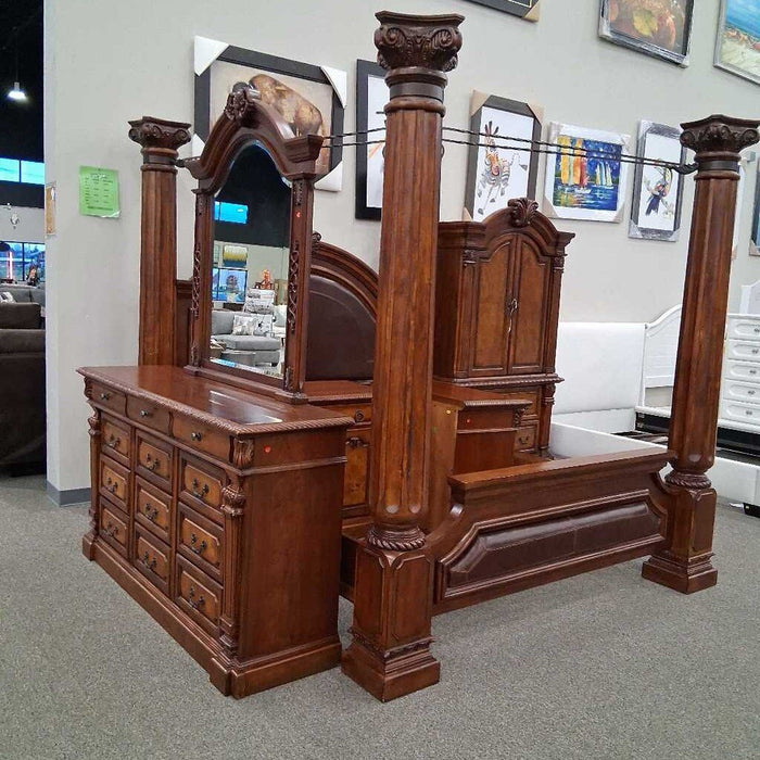 Brown Dresser w/ Mirror