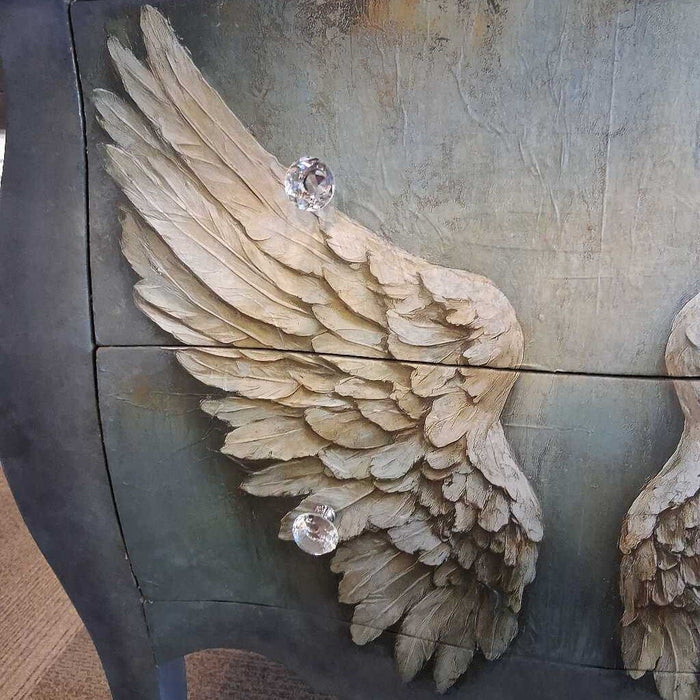 Green Bombay Chest "Angel Wings"