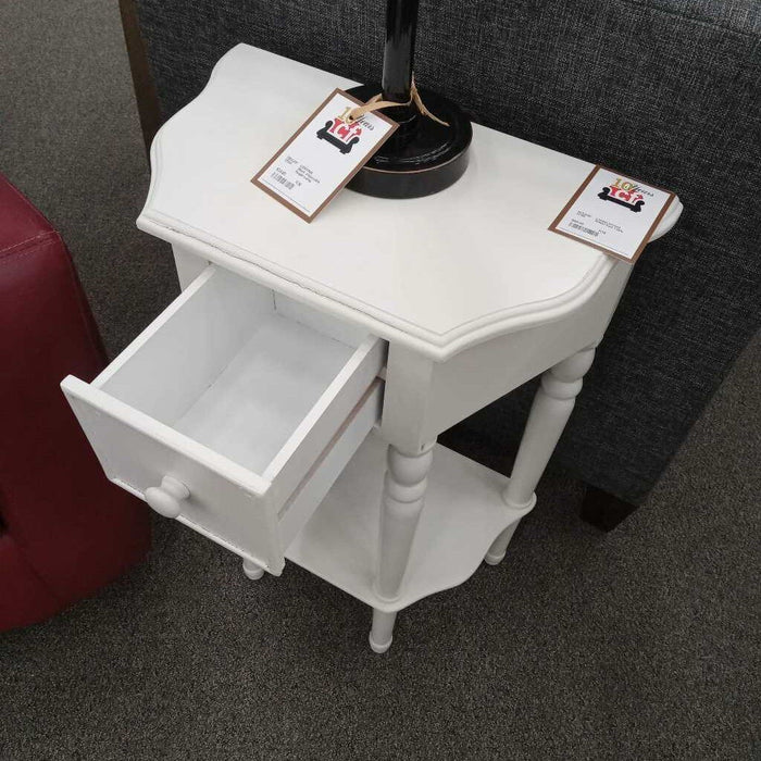 White End Table