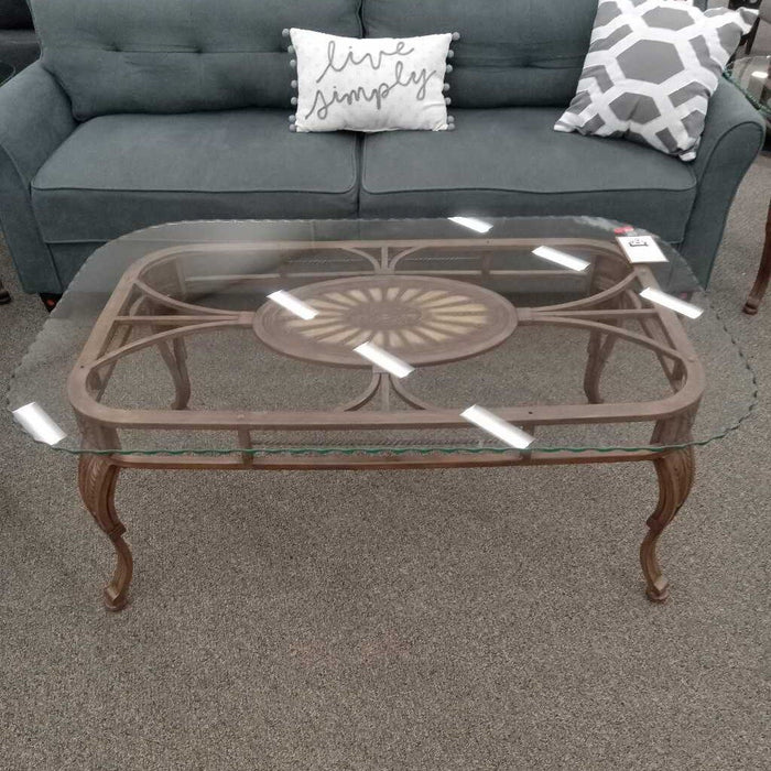 Glass-top Coffee Table