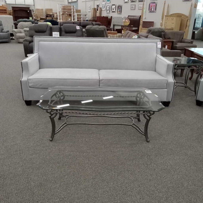 Metal & Glass Coffee Table