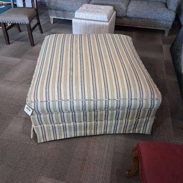 Lg Down Striped Beige/Blue Otto