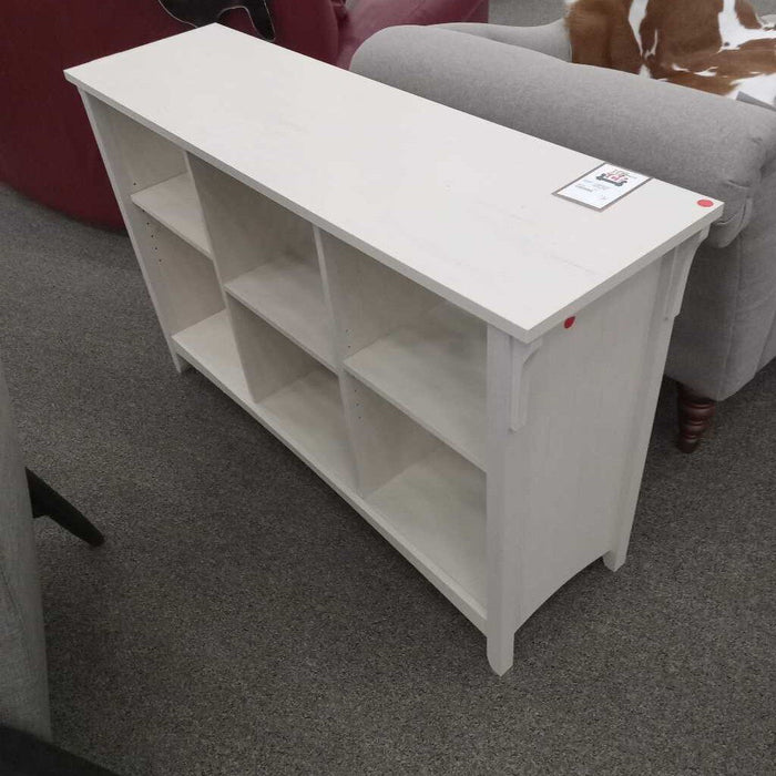 White Cubbie Shelving Unit