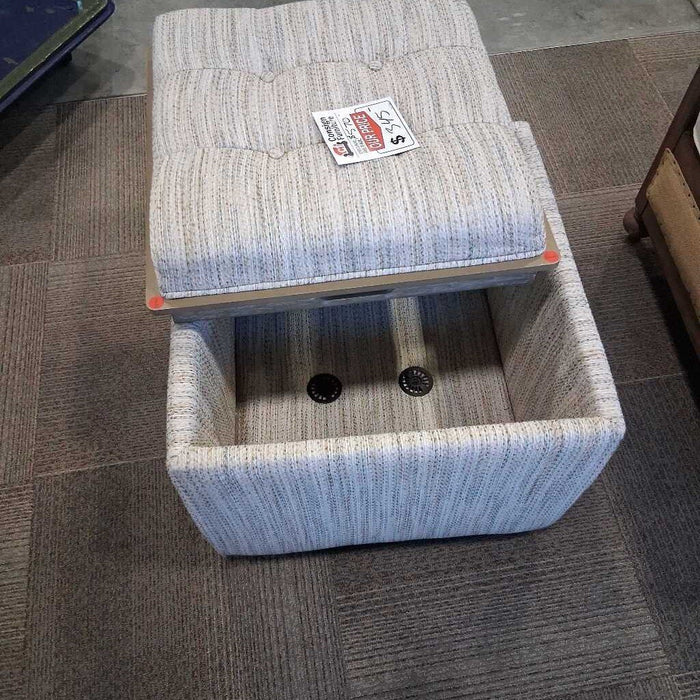 "Leo" Storage Ottoman